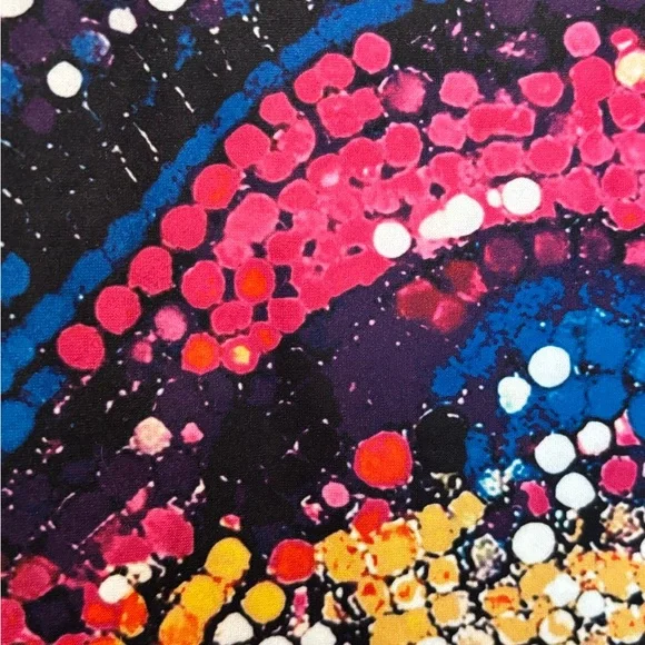 SHEIN Multicolor Abstract Pattern Dress - Picture 3 of 4